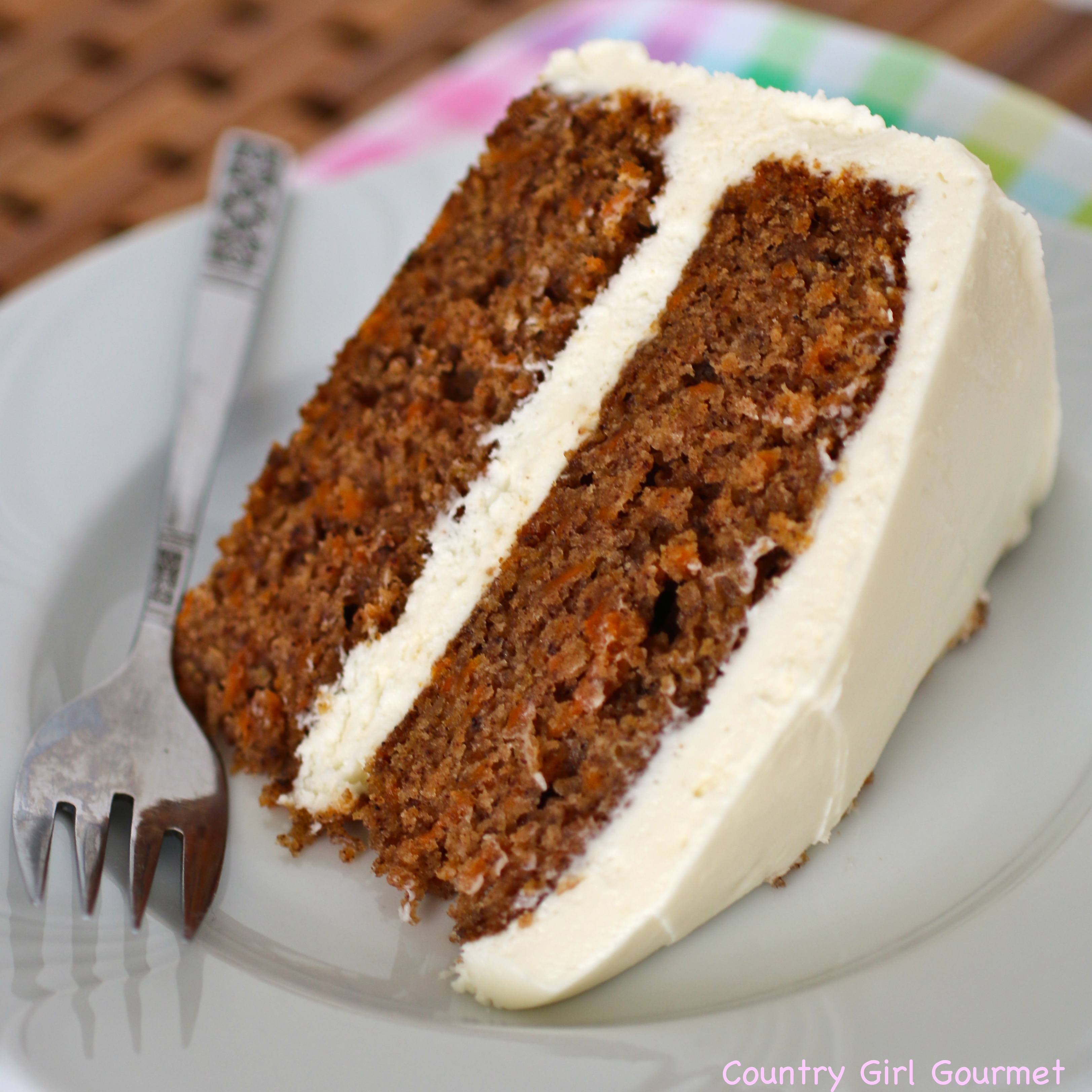 Carrot Cake with Cream Cheese Frosting * My Hot Southern Mess